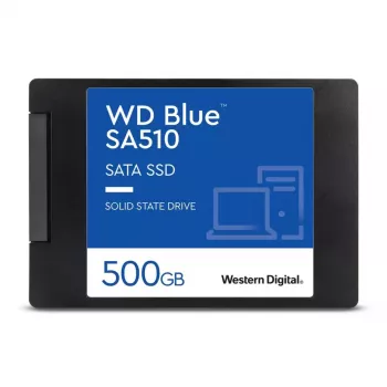 WESTERN DIGITAL SSD - WD Blue SA510 - 500GB - SATA 6Gb/s - 2.5in - 7mm kotelolla