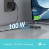 TP-Link UH5020C USB-C-hubi, 5 porttia, HDMI 4K@60Hz, 100 W Power Delivery, 1x USB-C, 2x USB-A, 5 Gbps, alumiini, harmaa