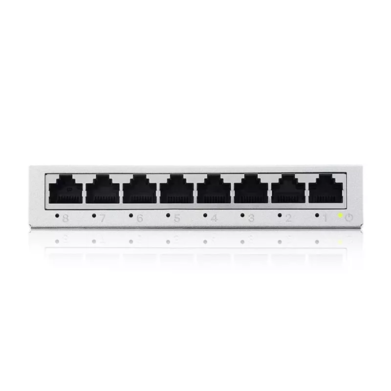 Zyxel GS-108BV5-EU0101F verkkokytkin hallitsematon L2 Gigabit Ethernet (10/100/1000)