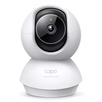 TP-Link Tapo Pan/Tilt AI kodin turvakamera Wi-Fi SPEC: 3K 5MP (2880×1620), 2,4 GHz, vaakasuora 360º