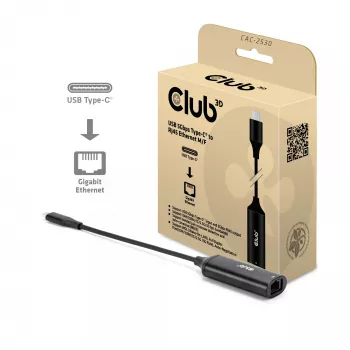 Club 3D CAC-2530 USB-C-RJ45-Ethernet-adapteri