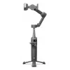 DJI Osmo Mobile 7P älypuhelimen gimbaali, 3-akselinen vakautus, ActiveTrack 7.0, teleskooppivarsi, Bluetooth 5.3, tummanharmaa