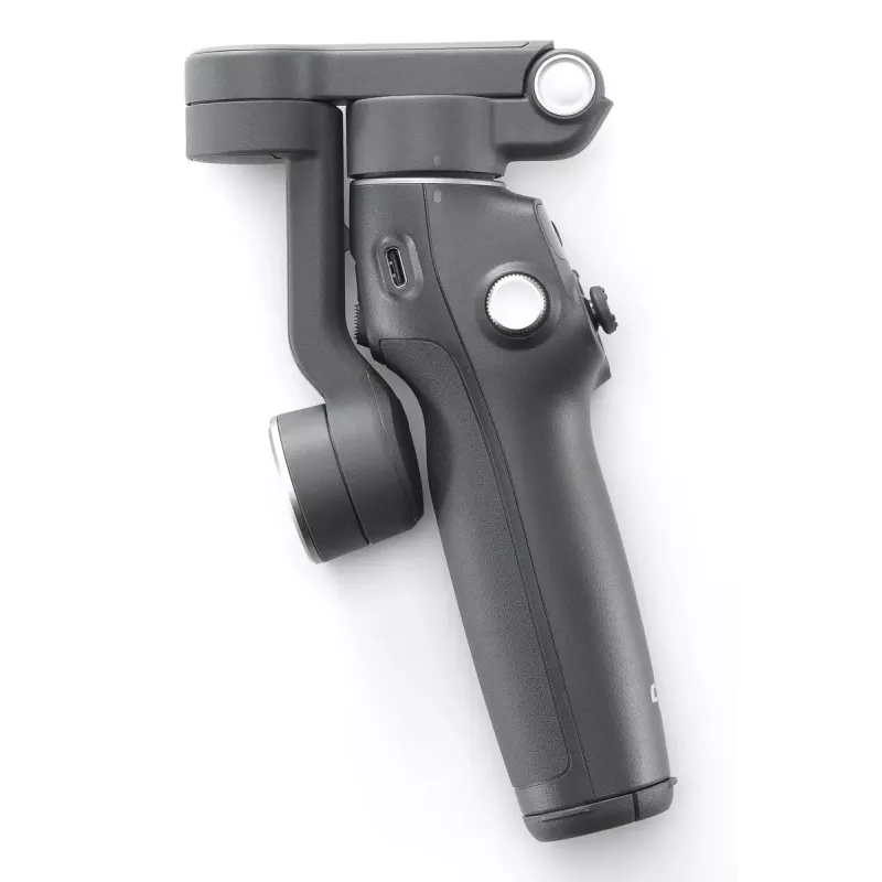DJI Osmo Mobile 7P älypuhelimen gimbaali, 3-akselinen vakautus, ActiveTrack 7.0, teleskooppivarsi, Bluetooth 5.3, tummanharmaa