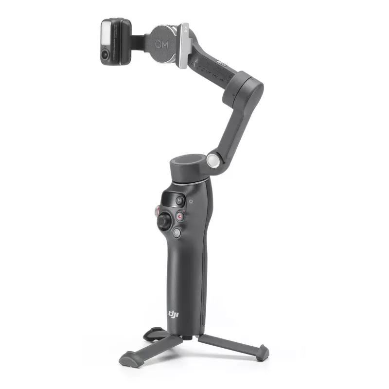 DJI Osmo Mobile 7P älypuhelimen gimbaali, 3-akselinen vakautus, ActiveTrack 7.0, teleskooppivarsi, Bluetooth 5.3, tummanharmaa