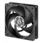 ARCTIC P9 Silent (musta) – 92 mm hiljainen tuuletin, tuuletin, 9,2 cm, 40,7 m³/h, musta
