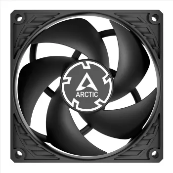 ARCTIC P9 Silent (musta) – 92 mm hiljainen tuuletin, tuuletin, 9,2 cm, 40,7 m³/h, musta