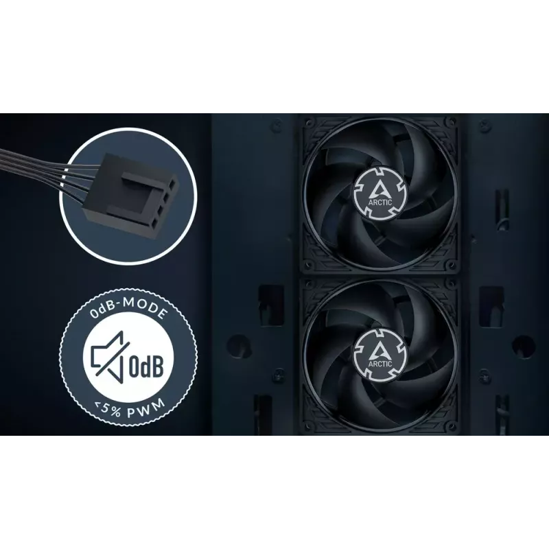 Tuuletin ARCTIC P9 Max musta 92 mm High-Speed PWM 98,97 m³/h