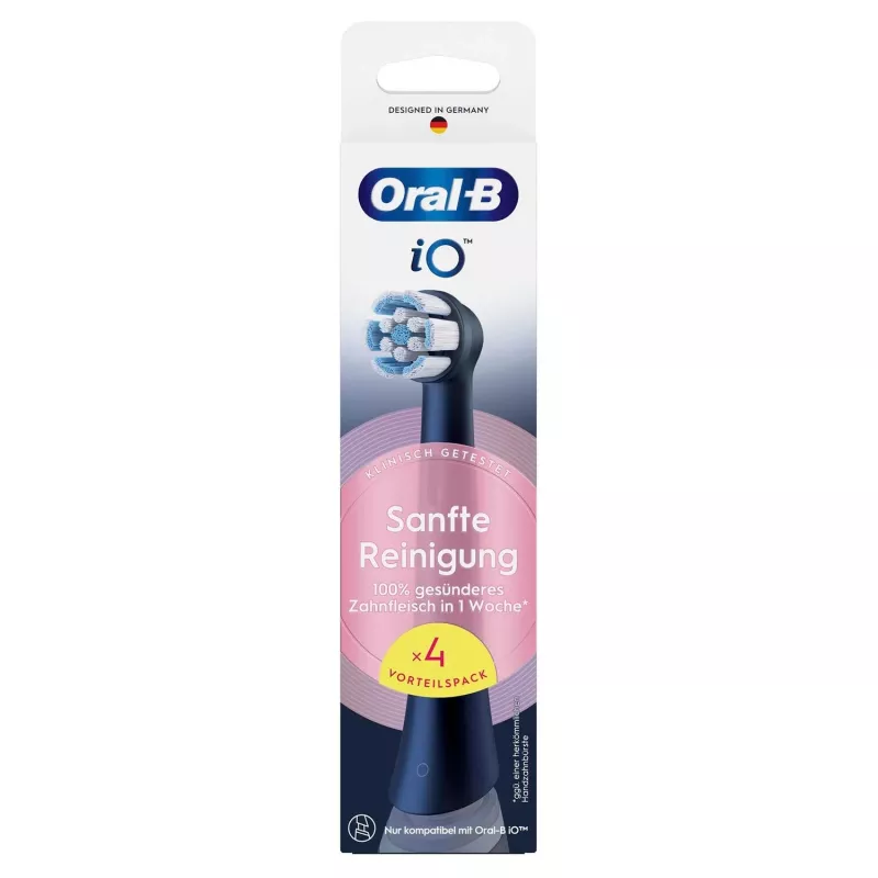 Oral-B 194631 hammasharjan pää 4 kpl musta