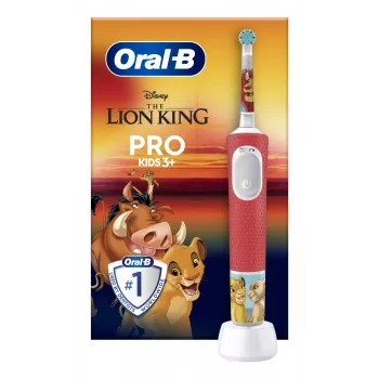 Oral-B Kids VITALITYPROLIONK sähköhammasharja lasten pyörivä-värähtelevä hammasharja monivärinen
