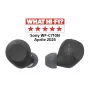 Sony WFC710NB.CE7, True Wireless Stereo (TWS), puhelut/musiikki, 20 - 20000 Hz, 48,4 g, kuulokkeet, musta