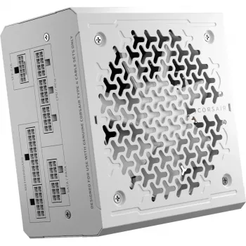 CORSAIR virtalähde - Rme SeriesT Rm750e - täysin modulaarinen, hiljainen ATX - valkoinen