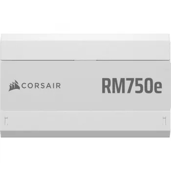 CORSAIR virtalähde - Rme SeriesT Rm750e - täysin modulaarinen, hiljainen ATX - valkoinen