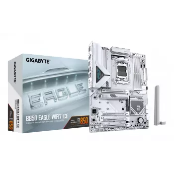 Emolevy GIGABYTE B850 EAGLE WIFI7 ICE, AMD B850, Socket AM5, ATX