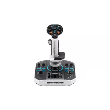 Thrustmaster Sol-R 1 musta, valkoinen USB-lentotikku analoginen / digitaalinen PC