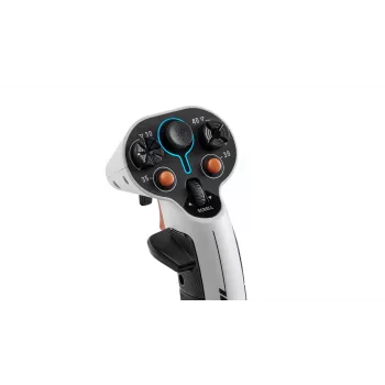Thrustmaster Sol-R 1 musta, valkoinen USB-lentotikku analoginen / digitaalinen PC