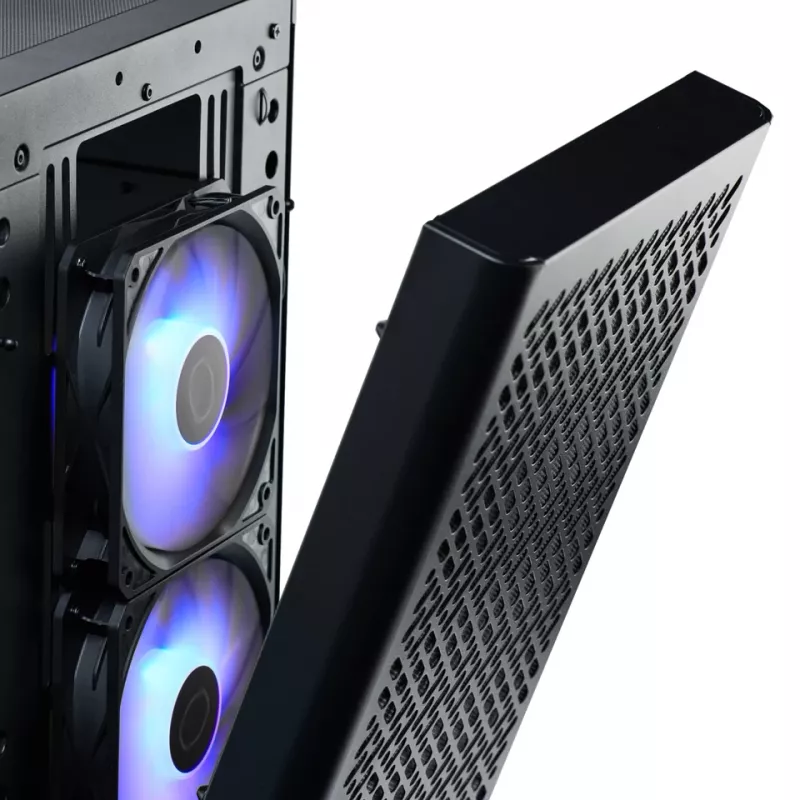 PC-kotelo Cooler Master Elite 502 Midi Tower musta