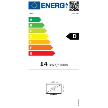 DELL E Series E2425HM tietokonenäyttö 60,5 cm (23,8