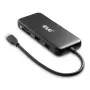 CLUB3D 8-1 kannettava telakka USB Type-C® 10Gbps HDMI™ ja DisplayPort™ 8K30Hz PD max. 100W