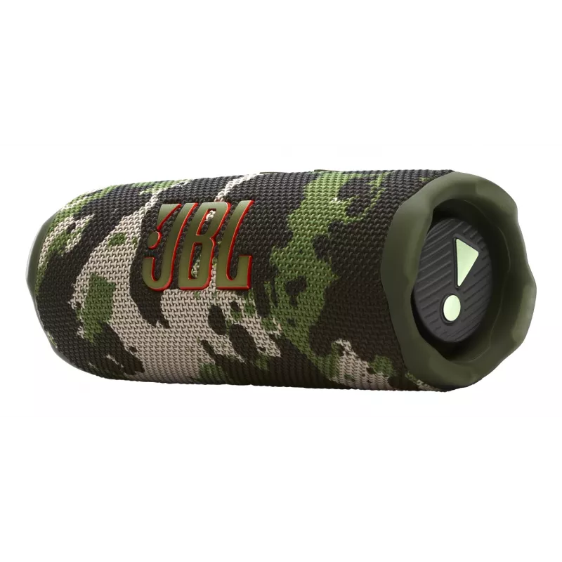 JBL Flip 7 (JBLFLIP7SQUAD) kannettava Bluetooth-kaiutin, Bluetooth 5.4, IP68, 4800 mAh, Squad khaki-maastokuvio
