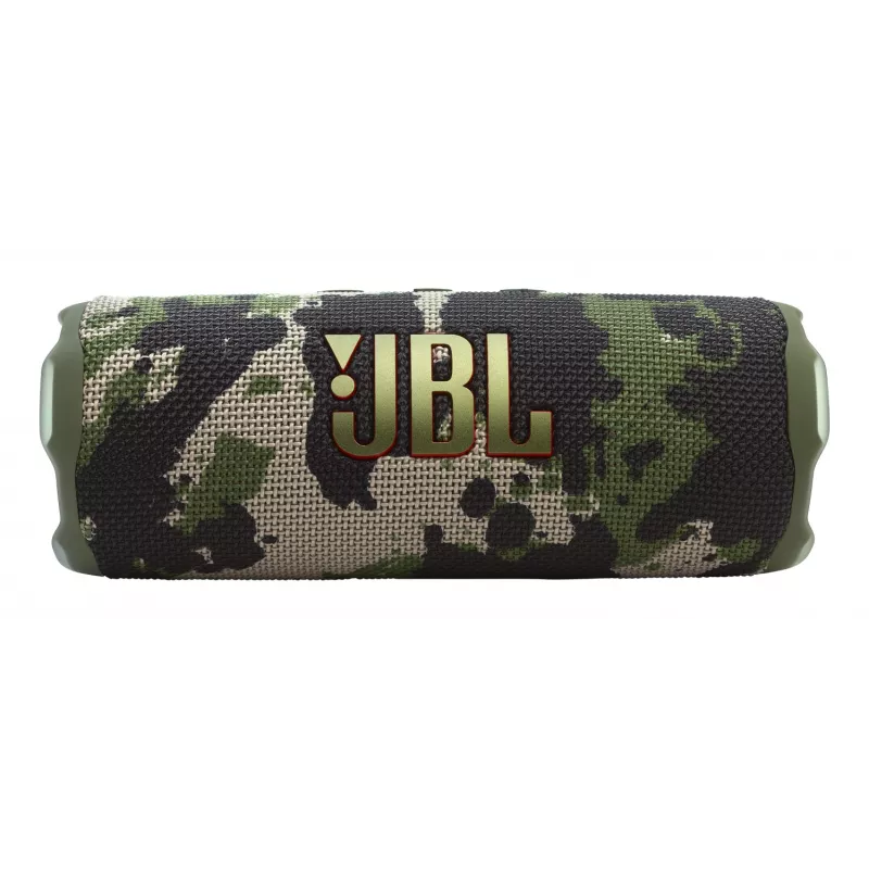 JBL Flip 7 (JBLFLIP7SQUAD) kannettava Bluetooth-kaiutin, Bluetooth 5.4, IP68, 4800 mAh, Squad khaki-maastokuvio