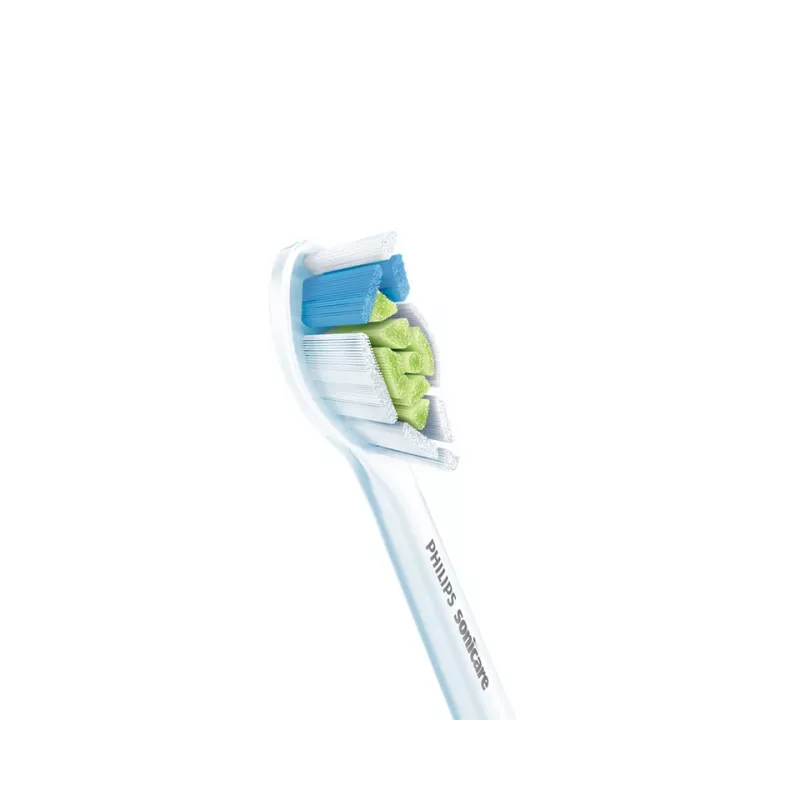 Sähköhammasharjan harjaspäät Philips HX6064/87 Optimal White — 4 kpl, valkoinen, keskikovat harjakset