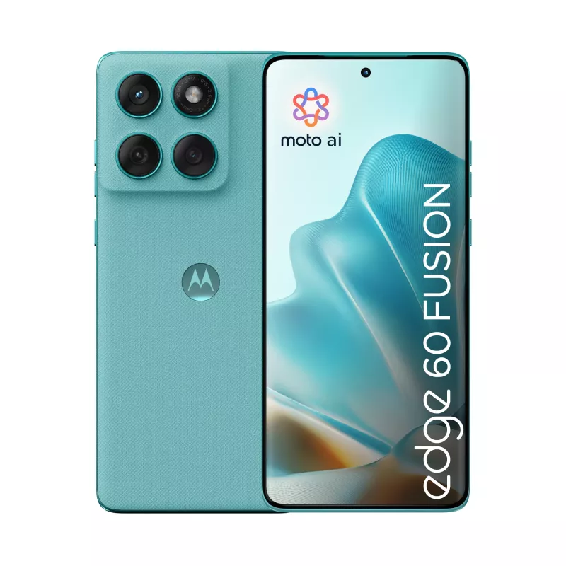 Motorola edge 60 fusion 16,9 cm (6,67 inch) Dual SIM Android 15 5G USB Type-C 8 GB 256 GB 5200 mAh turkoosi