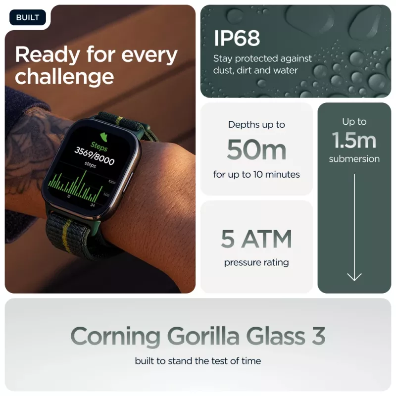 Motorola Solutions Watch Fit vihreä (PG38C07182)