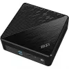 MSI Cubi N ADL S-098EU Intel® N N200 4 GB DDR4-SDRAM 128 GB SSD Windows 11 Pro Mini-PC musta