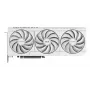 Näytönohjain ASUS GeForce RTX 5070 12 GB GDDR7, PCIe 5.0, 192-bittinen, valkoinen, 3 tuuletinta