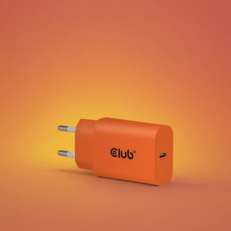 Virtalähde CLUB3D CAC-3023, 30 W, kompakti sovitin kannettaville laitteille