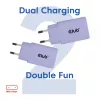 Virtalähde club 3d USB-C-laturi 30W 2 kpl:n pakkaus kompakti puhelimille ja tableteille