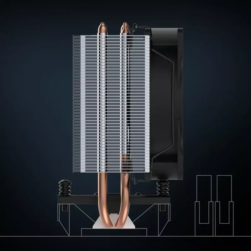 ARCTIC Freezer 8i - CO kompakti Intel CPU -jäähdytin jatkuvaan käyttöön