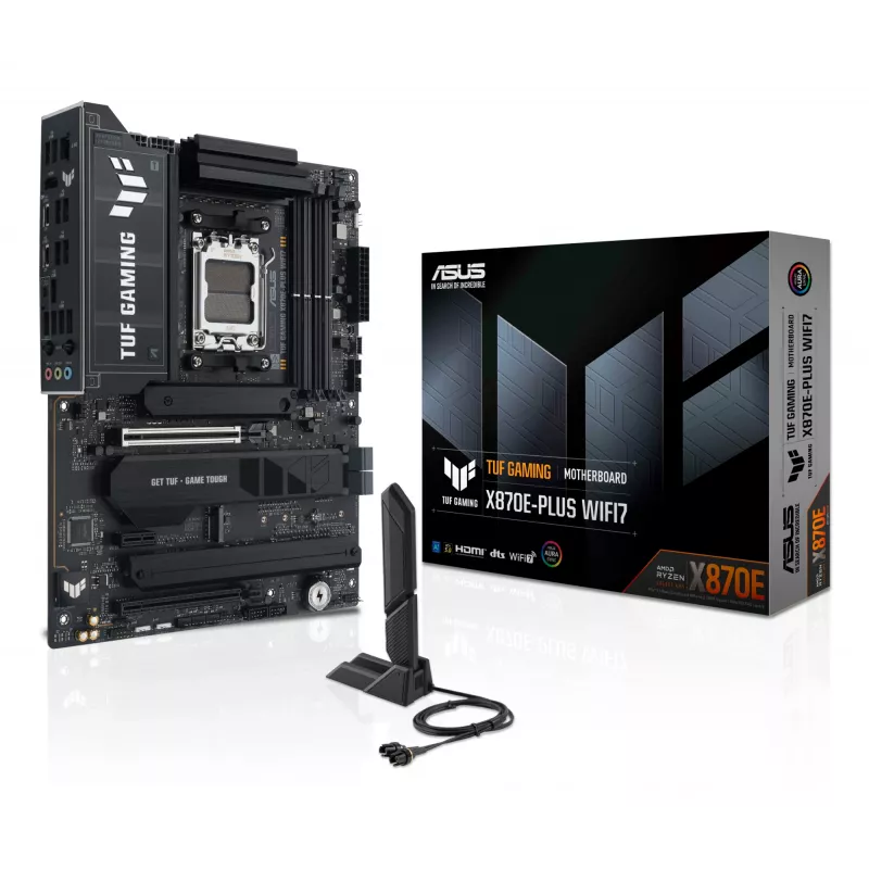 ASUS TUF GAMING X870E-PLUS WIFI7 AMD X870E kanta AM5 ATX