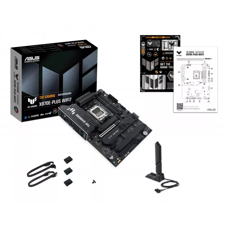 ASUS TUF GAMING X870E-PLUS WIFI7 AMD X870E kanta AM5 ATX