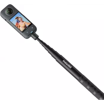 Insta360 Invisible Selfie Stick -selfietanko kamera musta (cinsaavf)