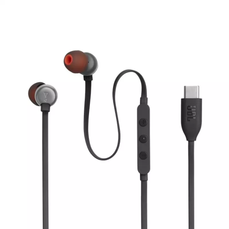 JBL Tune 310C headset langallinen in-ear puhelut/musiikki USB Type-C musta