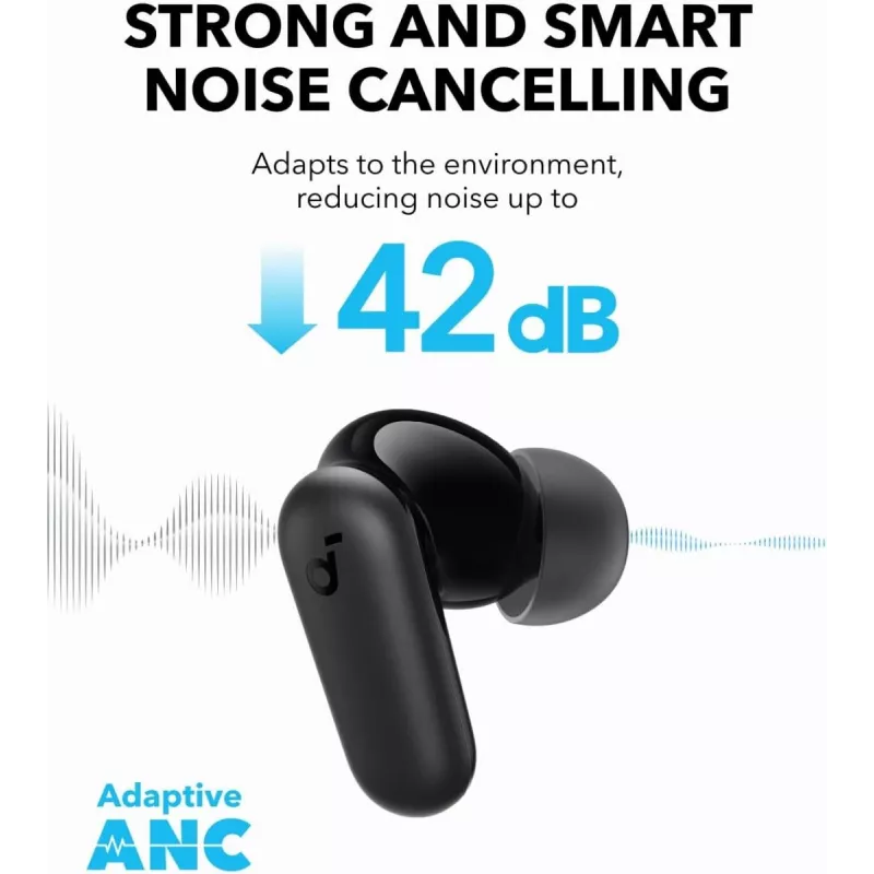 ANKER kuulokkeet – Soundcore P30i – musta