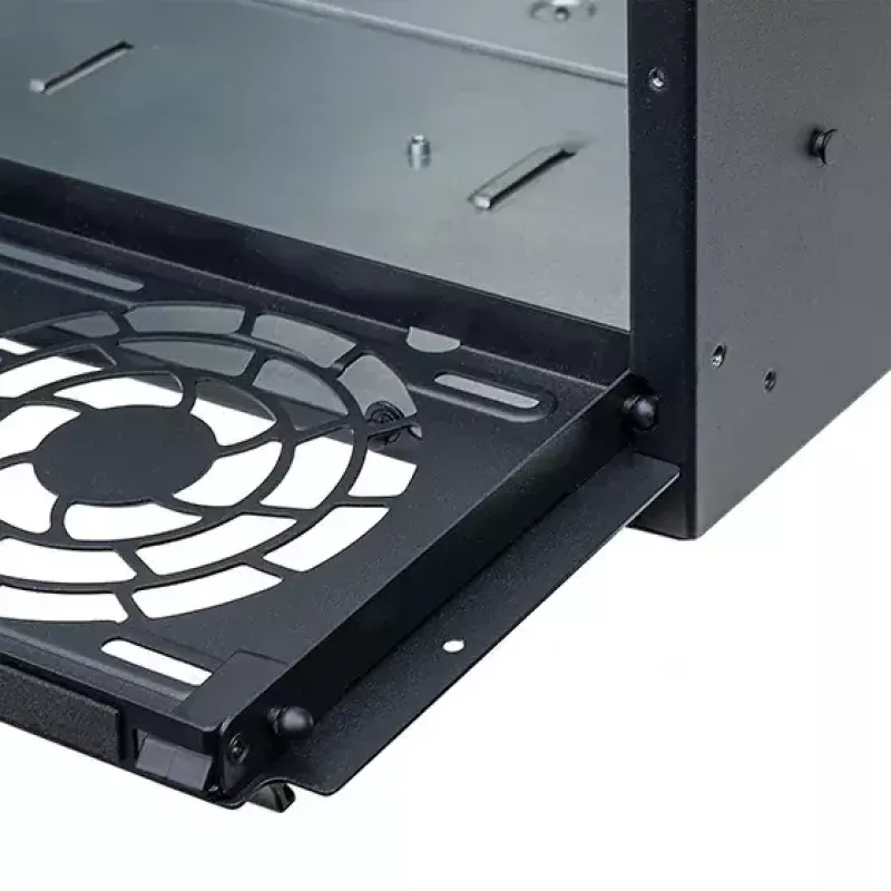 Palvelinteline Silverstone RM52 musta ATX SFX 440x550x220mm