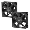 Palvelinteline Silverstone RM52 musta ATX SFX 440x550x220mm