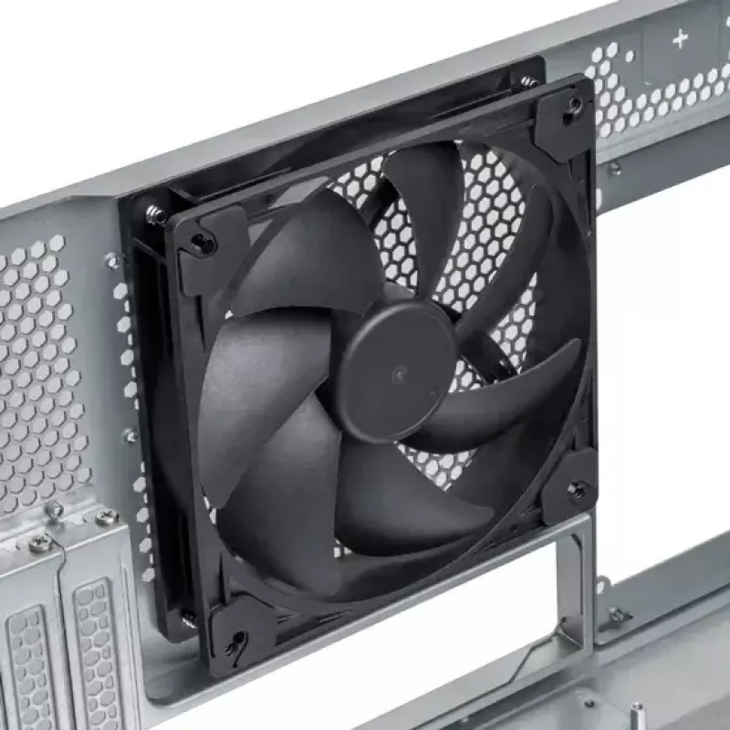Palvelinteline Silverstone RM52 musta ATX SFX 440x550x220mm