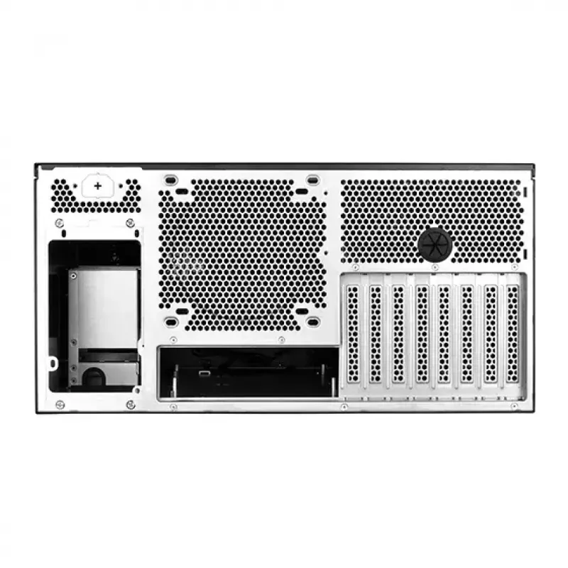 Palvelinteline Silverstone RM52 musta ATX SFX 440x550x220mm
