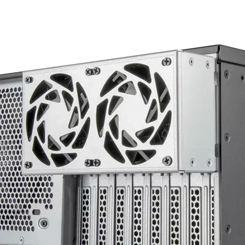 Palvelinteline Silverstone RM52 musta ATX SFX 440x550x220mm