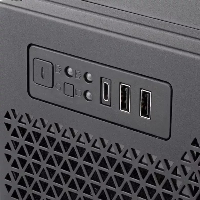 Palvelinteline Silverstone RM52 musta ATX SFX 440x550x220mm