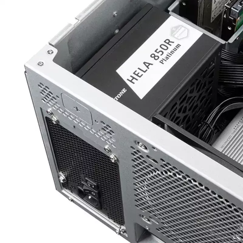 Palvelinteline Silverstone RM52 musta ATX SFX 440x550x220mm