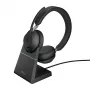 Jabra Evolve2 65 USB-C musta MS latausteline stereo