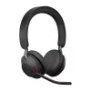 Jabra Evolve2 65 USB-C musta MS latausteline stereo