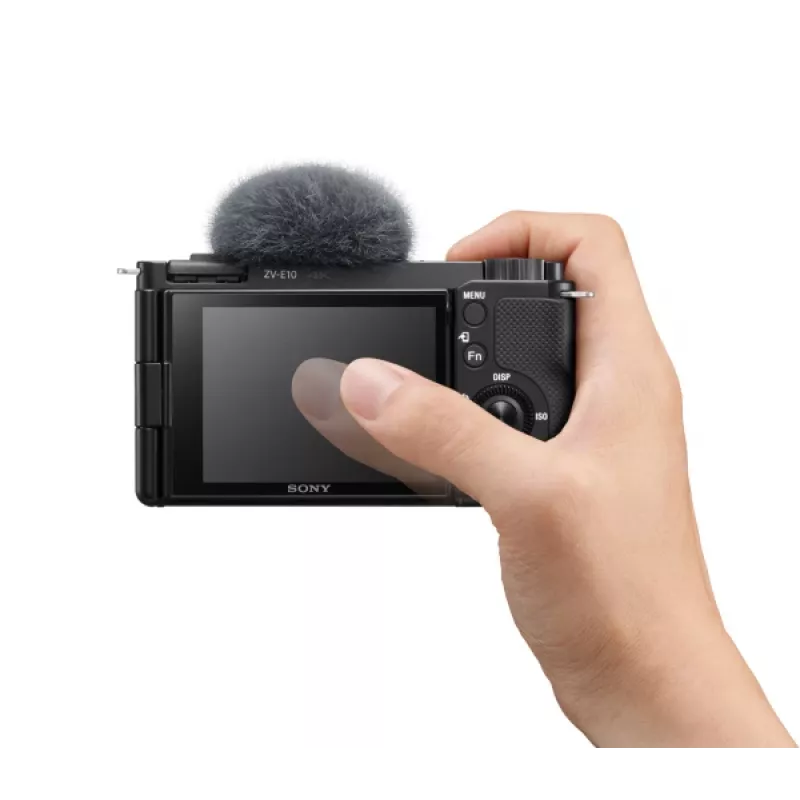 Sony α ZV-E10 MILC runko 24.2 MP CMOS 6000 x 4000 pikseliä musta