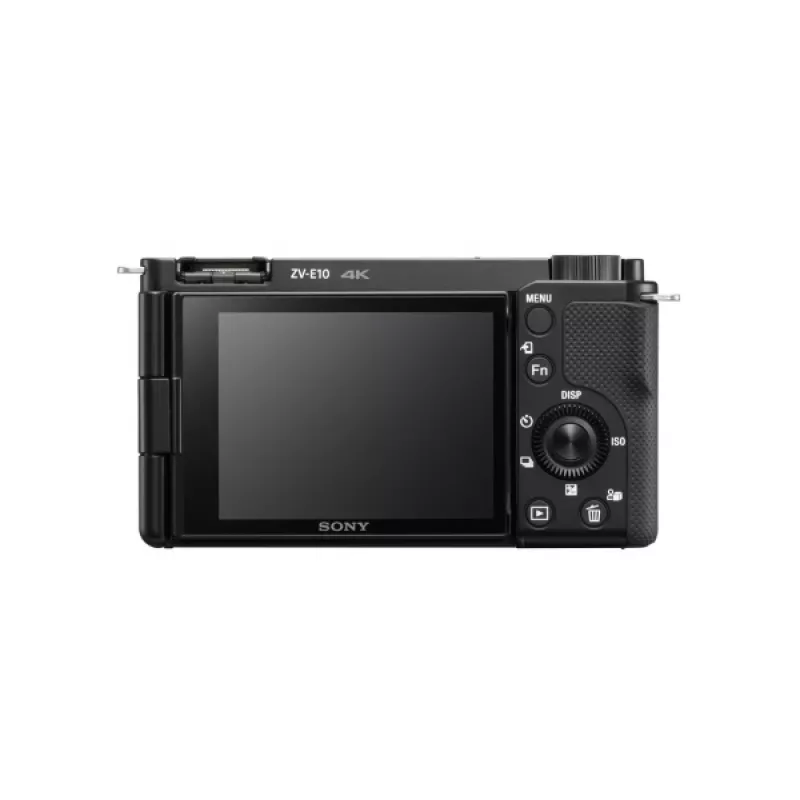 Sony α ZV-E10 MILC runko 24.2 MP CMOS 6000 x 4000 pikseliä musta