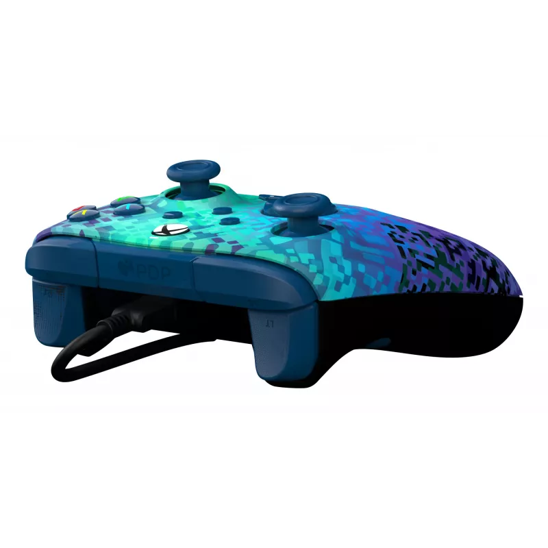 “PDP Rematch Advanced” musta, vihreä USB peliohjain analoginen / digitaalinen PC, Xbox One, Xbox Series S, Xbox Series X