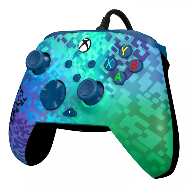 “PDP Rematch Advanced” musta, vihreä USB peliohjain analoginen / digitaalinen PC, Xbox One, Xbox Series S, Xbox Series X